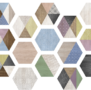 HEXA Ardeco 23-27 см ITT CERAMIC шестоъгълен гранитогрес