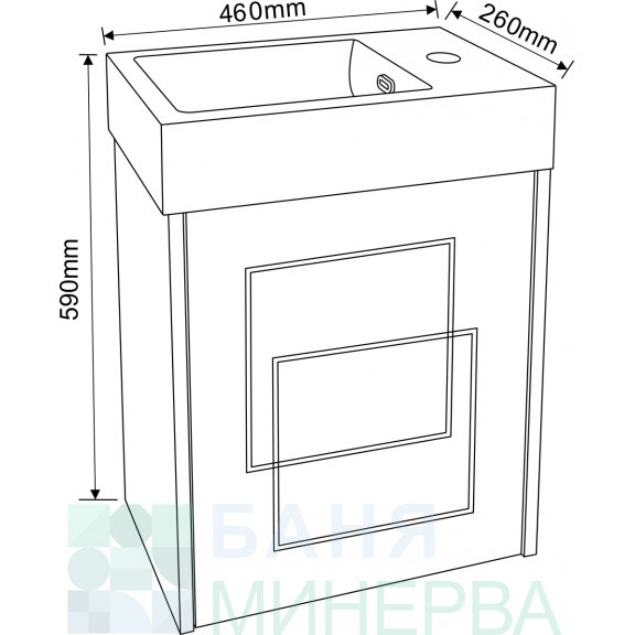 ICP 4530 NEW Мебел за баня - Image 3