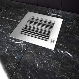 Подов сифон със суха клапа BARCODE 10×10