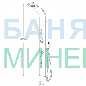 ERCOS BGPAN1 -хидромасажен панел