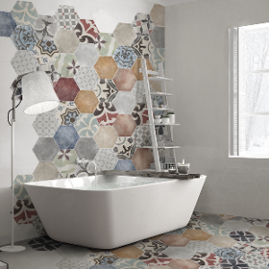 HEXA Marakesh ITT CERAMIC шестоъгълен гранитогрес 23*27