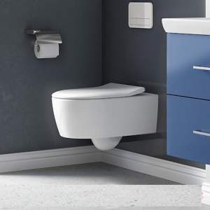 Villeroy & Boch AVENTO 5656RS01 Тоалетна чиния с бавно падащ капак