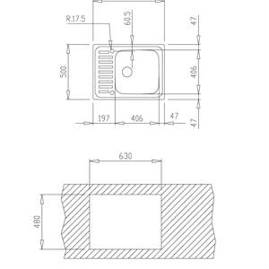 TEKA М.546.МС4 Кухненска мивка SUPER BOWL 1C Микролен