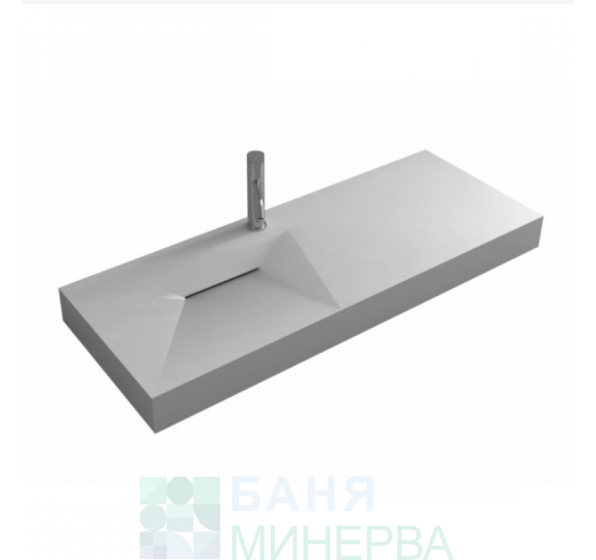 ISTONE SOLID SURFACE ICB 12047 Умивалник 120 см