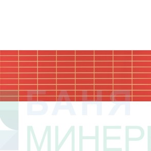 Куул мозайка ред 25х73см. лв/м2