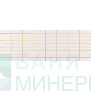 Куул мозайка уайт 25х73см лв/м2