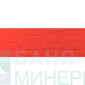 Куул ред ректангулос 25х73 см лв/м2