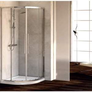 KUBO R заоблена душ кабина 90х90 Ideal  Standard