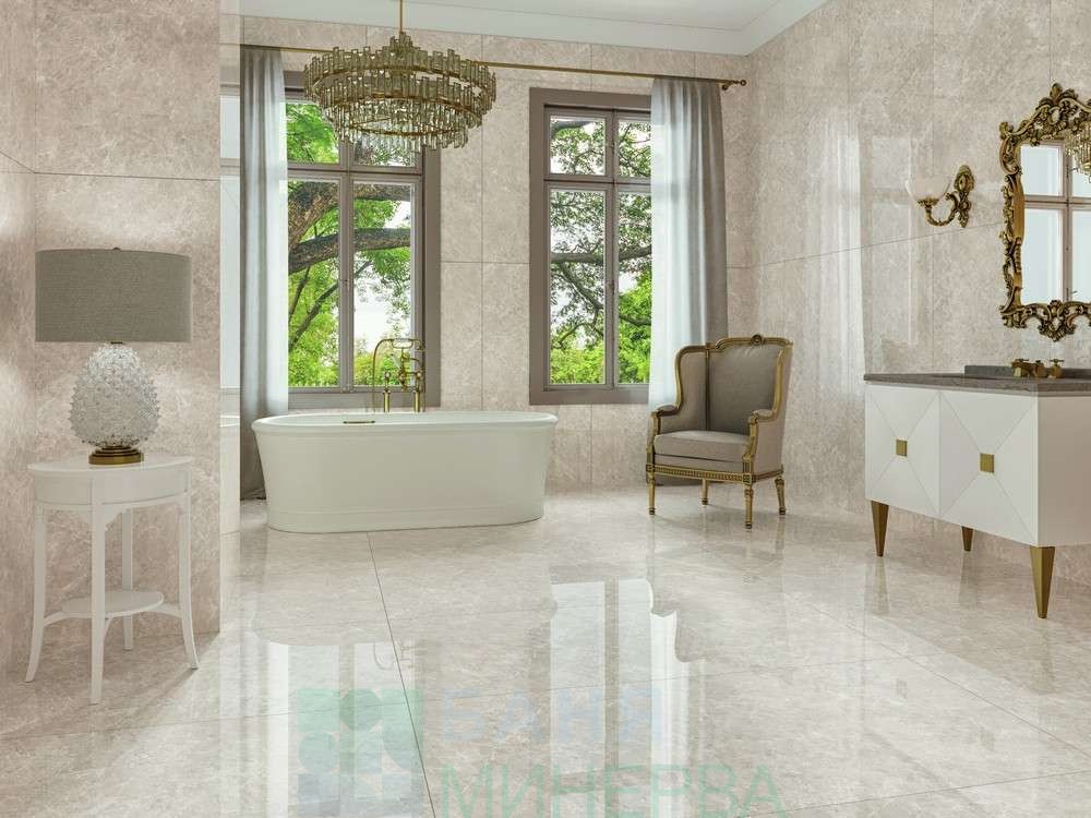 Гранитогрес Mira beige Decovita 60-120 второ кач