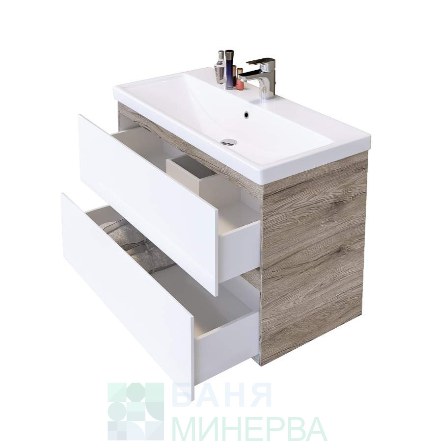 TRIANO Бостън 90 Долен шкаф с мивка - Image 5