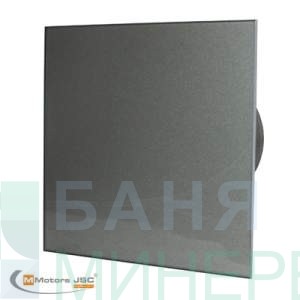 Вентилатор за баня стъкло графит гланц MM-P 06 Ф-100 105m3/h MMOTORS БЪЛГАРИЯ