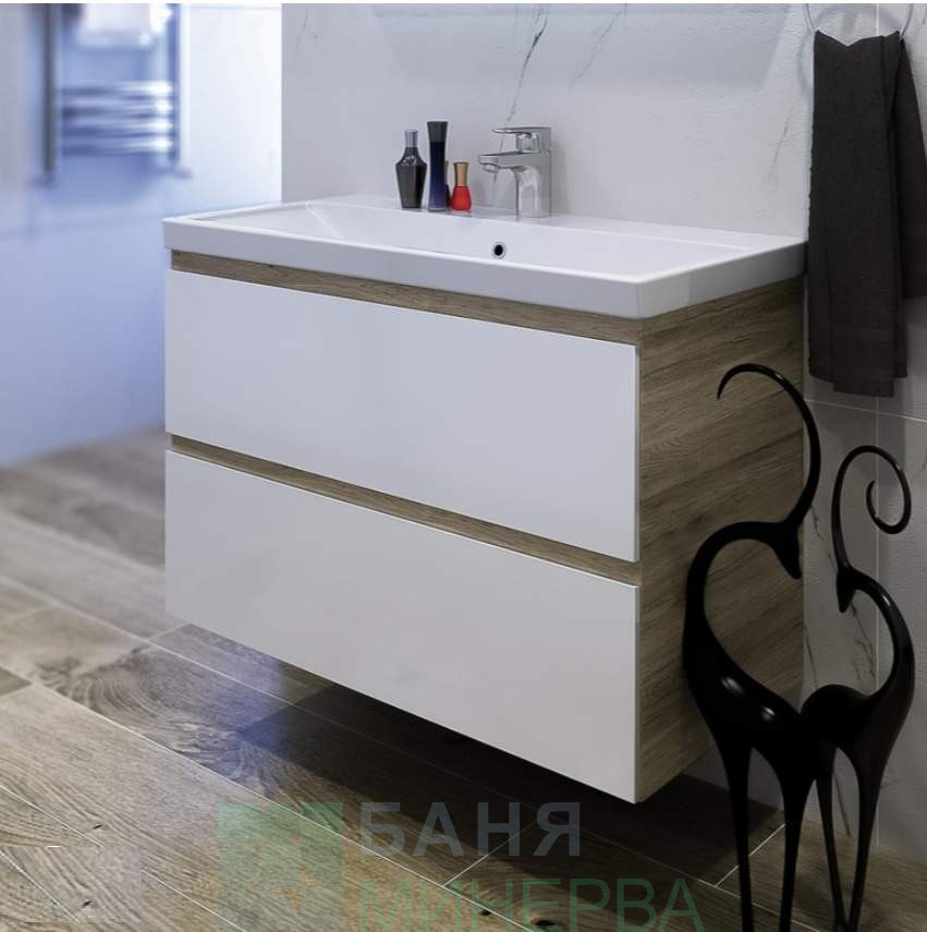 TRIANO Бостън 90 Долен шкаф с мивка - Image 3