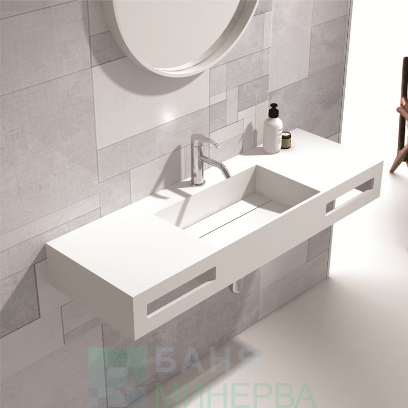 ICB 38449 Умивалник 120 см iStone Solid Surface