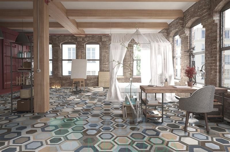 HEXA TRIPOLI ITT CERAMIC шестоъгълен гранитогрес - Image 2