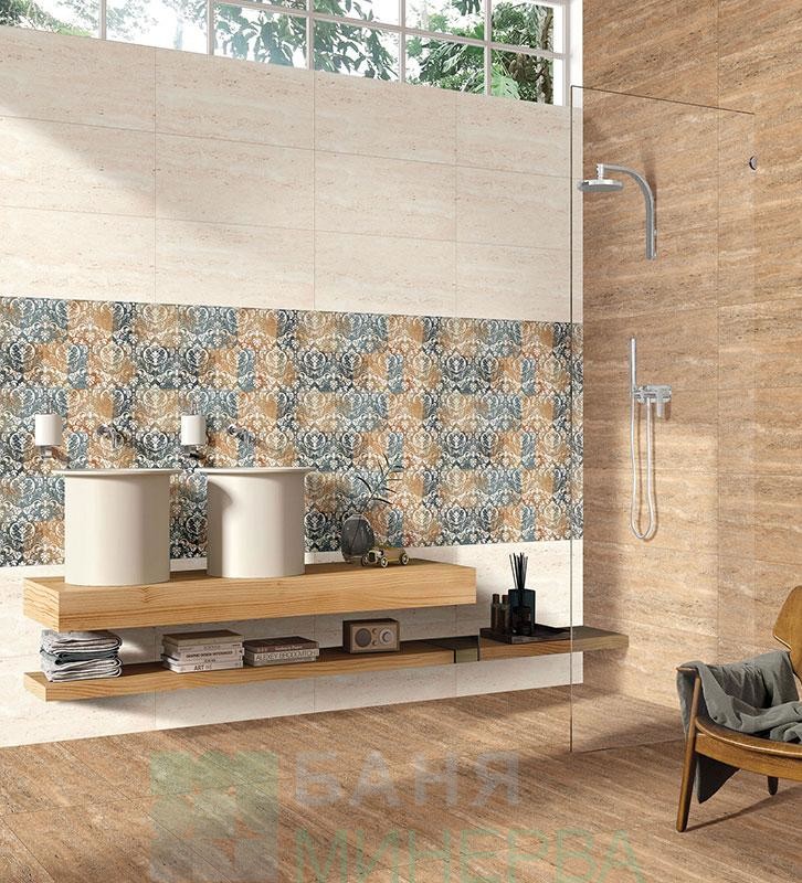 REGAL TRAVERTINO BEIGE 60-60 гранитогрес - Image 3