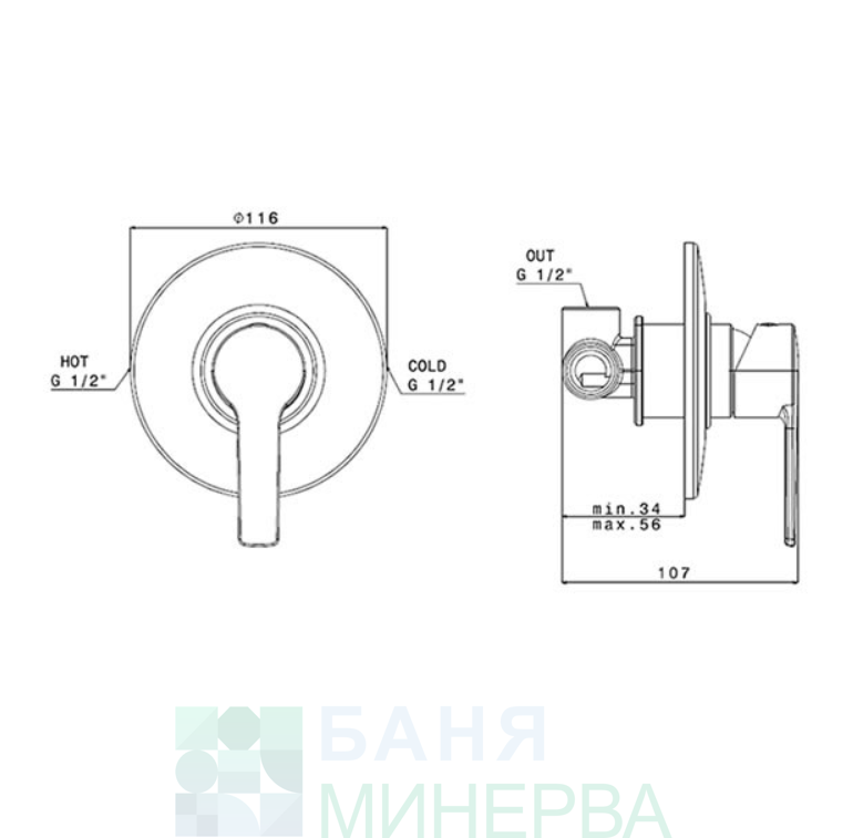 Структура TECE и BOCCHI Tondo Rimles тоалетна чиния с биде - Image 5