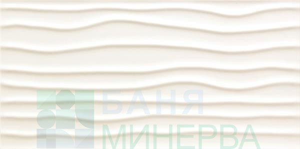 All in white 4 STR Плочки бял фаянс 29.8-59.8 Tubadzin