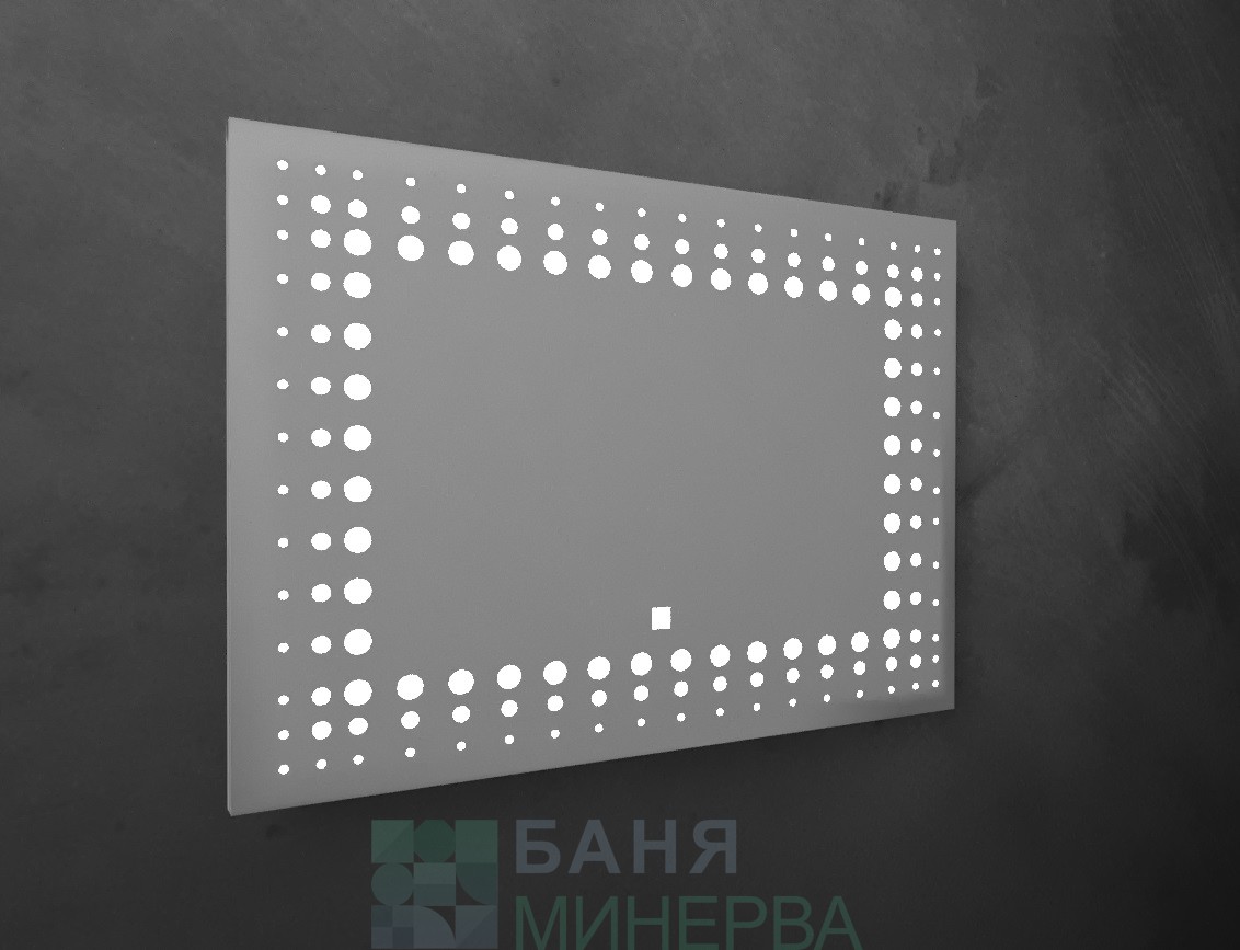 ESPE-SA 3020 Огледало LED Touch Screen бутон и нагревател против замъгляване