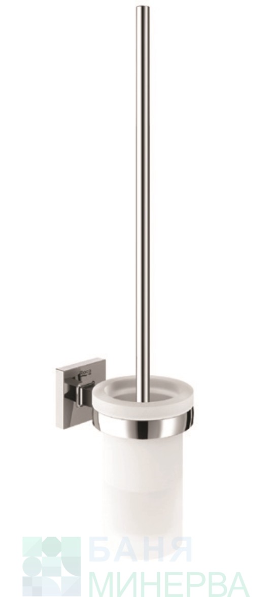 Roca CUBICA A816829001 WC четка конзолна стъклена