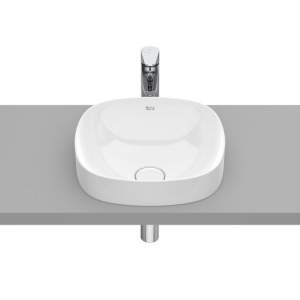 ROCA INSPIRA SOFT A32750R000 37 см Мивка за полувграждане в плот