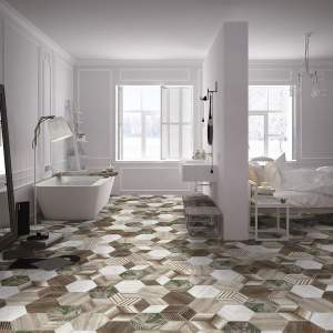 HEXA AFRICA ITT CERAMIC шестоъгълен гранитогрес 23*27