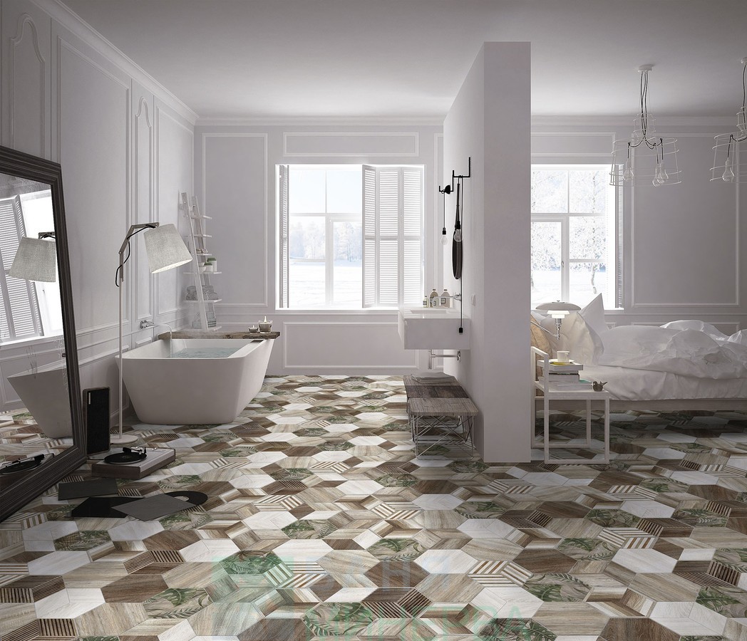 HEXA AFRICA ITT CERAMIC шестоъгълен гранитогрес 23*27