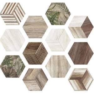 HEXA AFRICA ITT CERAMIC шестоъгълен гранитогрес 23*27