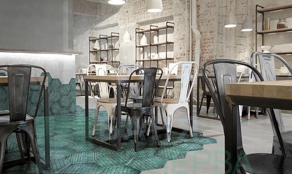 HEXA TRIBU 23-27 ITT CERAMIC Шестоъгълен гранитогрес - Image 2
