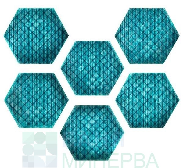 HEXA TRIBU 23-27 ITT CERAMIC Шестоъгълен гранитогрес