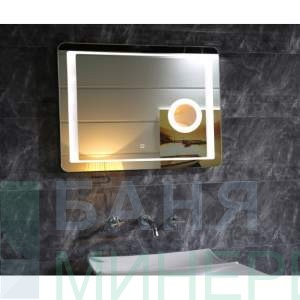 ICL 1596 Огледало за баня с LED осветление с козметично огледало Inter Ceramic