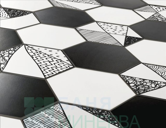 HEXA COMIC 23-27 ITT CERAMIC Шестоъгълен гранитогрес - Image 3