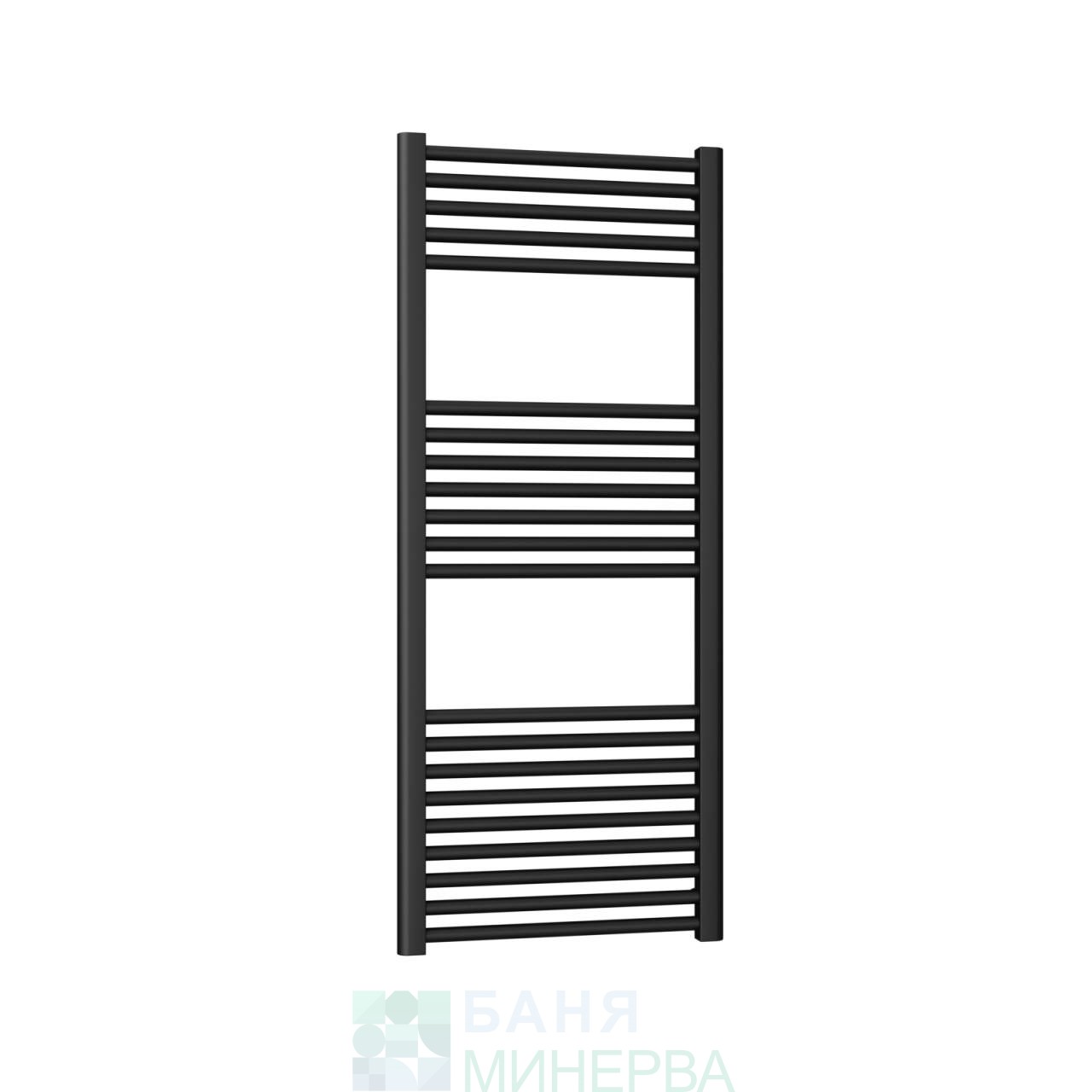 Ercos OPERA NERO 500-1200 Черна лира за баня