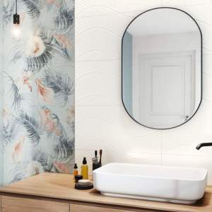 Fiori white 30-60 Плочки фаянс
