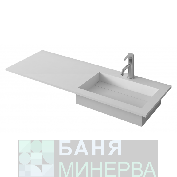 ICP 12046 Ева Мебел за баня PVC Двойна мивка 120 см - Image 5