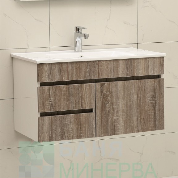 ICP 8146 PVC ШКАФ ЗА БАНЯ с MDF ВРАТИ