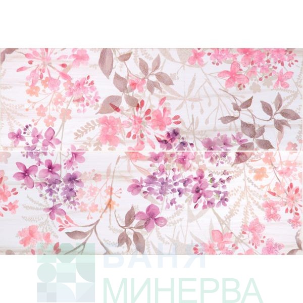 DECOR Velvet Floral К-т 2 бр.плочки 50-73 см