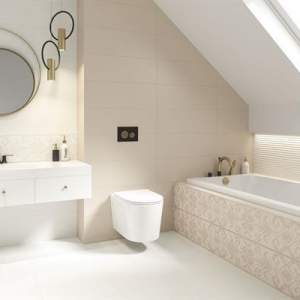 Caya white R фаянс 25-75