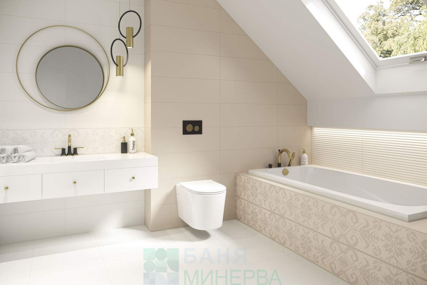 Kaya white STR R фаянс 25-75 - Image 2
