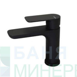 Vema SLATE V14010.F0.202 стоящ смесител за мивка с изпразнител черен мат