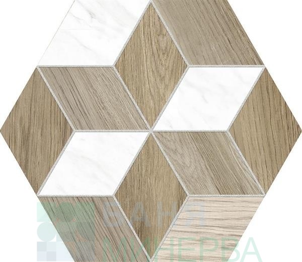 Hexa Beauty ITT CERAMIC шестоъгълен Гранитогрес мат