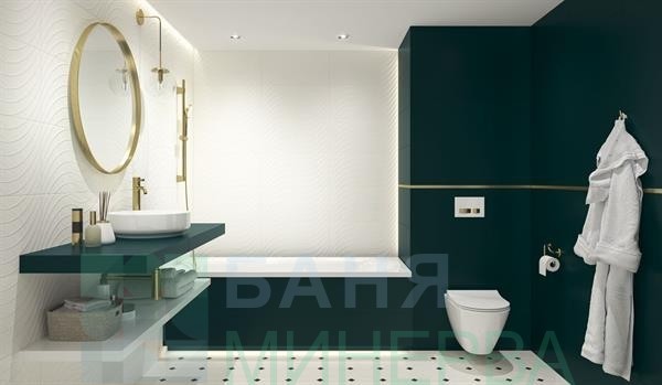 MODERN WHITE OCTAGON 19.8-19.8 - Image 3