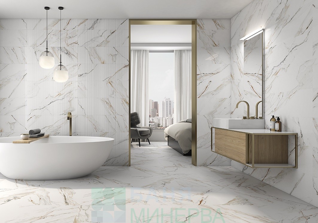 Calacatta Paonazzo ITT CERAMICA Плочки за баня