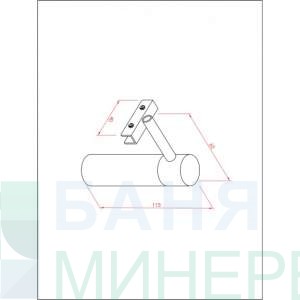 Осветително тяло ICL 63 LED за огледало