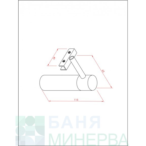 Осветително тяло ICL 63 LED за огледало - Image 2