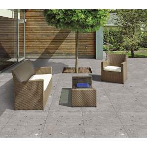 Stonela Nero 60-60 матиран гранитогес