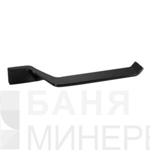 ICA 2851B МЕЛАНИЯ Поставка за тоалетна хартия ЧЕРЕН МАТ