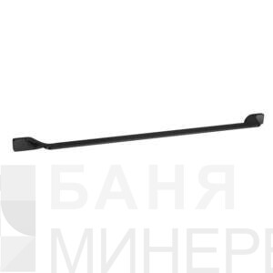 ICA 2824B МЕЛАНИЯ Поставка за хавлия ЧЕРЕН МАТ