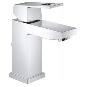 GROHE 2312700E EUROCUBE S Хром смесител за умивалник с изпразнител