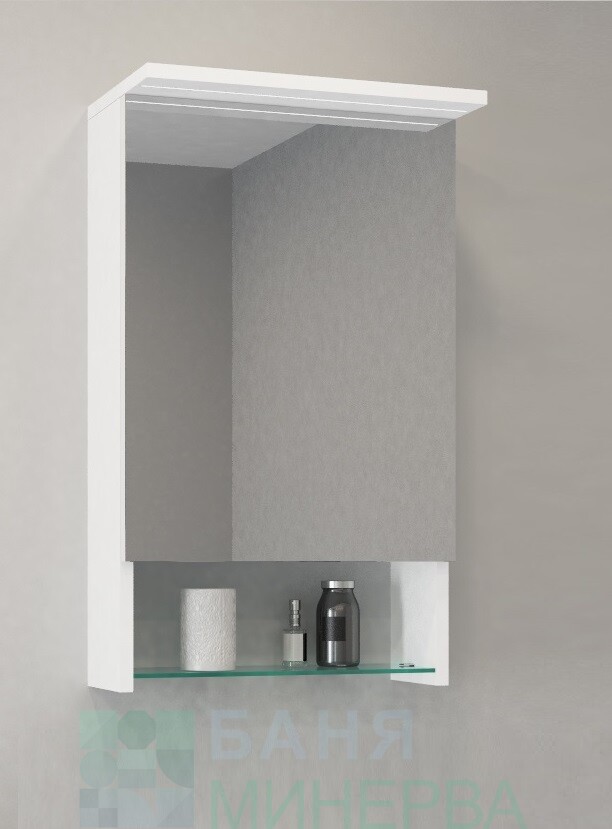 Visota ТИНА 50 шкаф огледало с LED