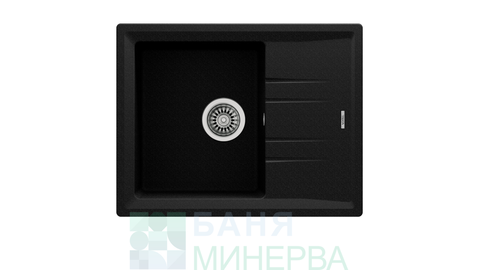 TEKA STONE 45 S-TG ЧЕРЕН МЕТАЛИК Гранитна мивка